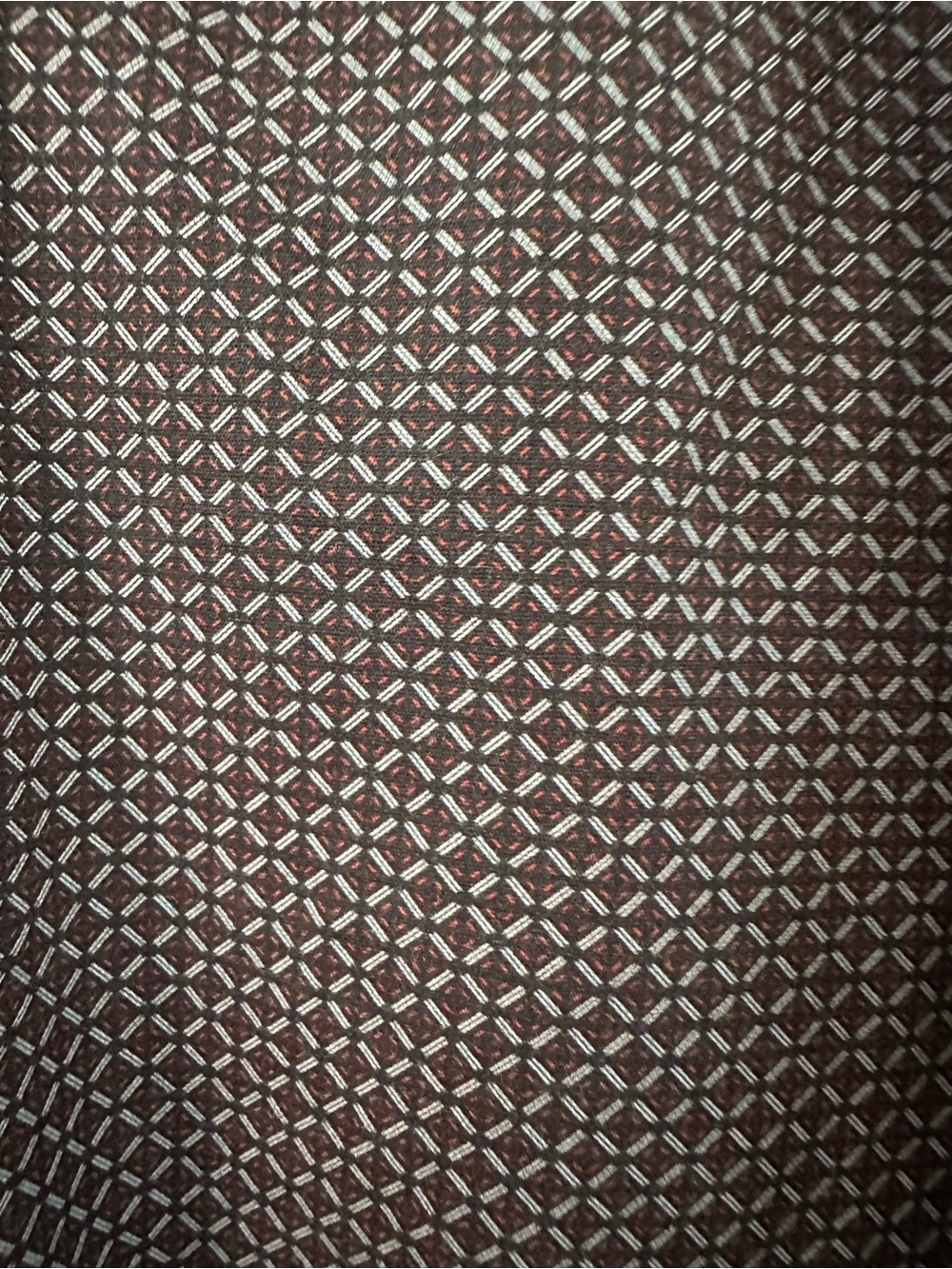 Two WRK Reworked Geometric Patterned Dress Shirts Men’s Large - Picture 6 of 9